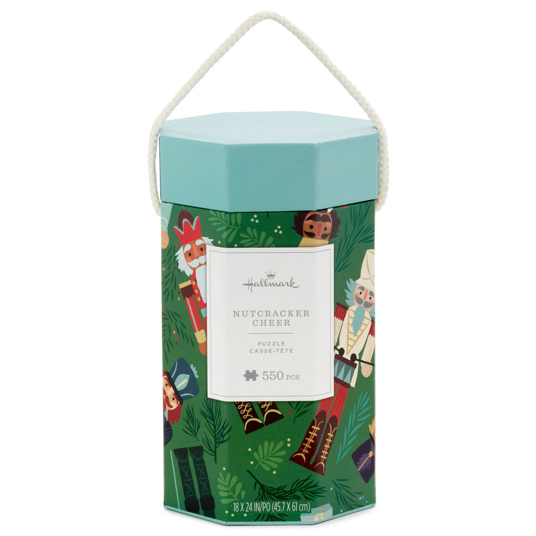 Nutcracker Cheer 550-Piece Jigsaw Puzzle