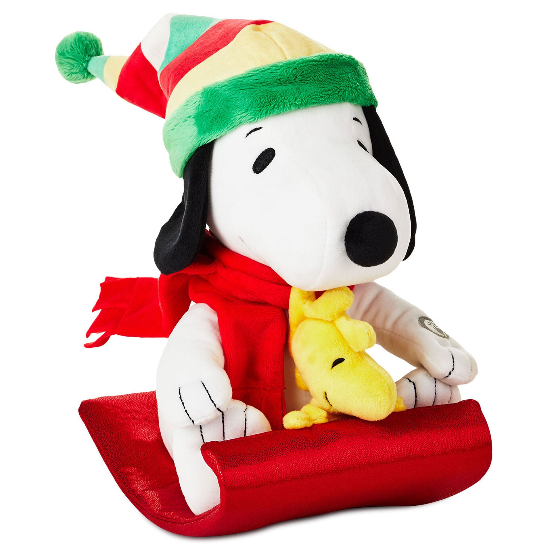 snoopy christmas stuffed animal