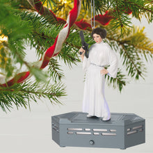 Load image into Gallery viewer, Star Wars: A New Hope™ Collection Princess Leia Organa™ Ornament With Light and Sound
