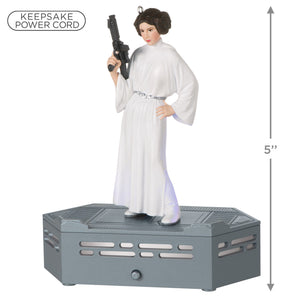 Star Wars: A New Hope™ Collection Princess Leia Organa™ Ornament With Light and Sound