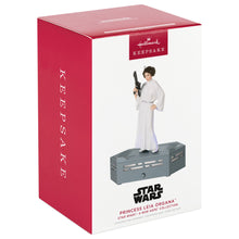 Load image into Gallery viewer, Star Wars: A New Hope™ Collection Princess Leia Organa™ Ornament With Light and Sound
