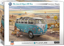 Load image into Gallery viewer, The Love &amp; Hope VW Bus - 1000 Piece Puzzle by EuroGraphics - Hallmark Timmins
