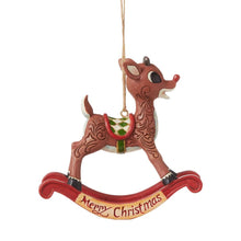 Load image into Gallery viewer, Rudolph Rocking Horse Ornament
