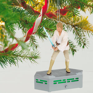 Star Wars: A New Hope™ Collection Luke Skywalker™ Ornament With Light and Sound