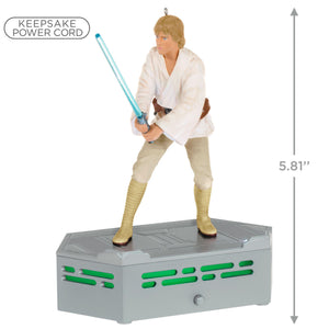 Star Wars: A New Hope™ Collection Luke Skywalker™ Ornament With Light and Sound