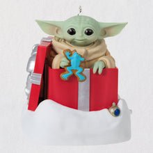 Load image into Gallery viewer, Star Wars: The Mandalorian™ Grogu™ Greetings Ornament With Sound and Motion
